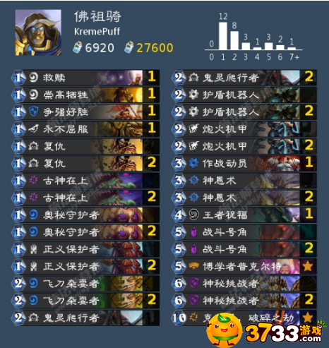 炉石传说2022佛祖骑卡组玩法攻略